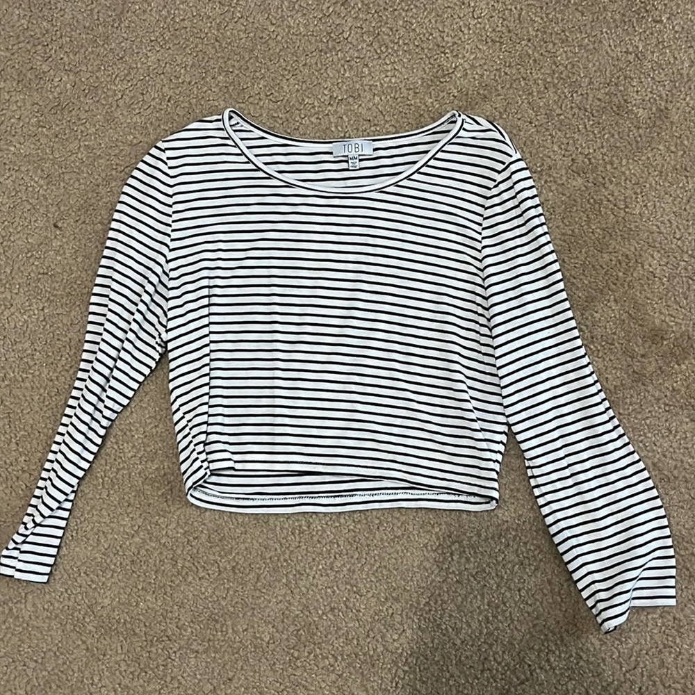 Tobi striped top. $8 OBO